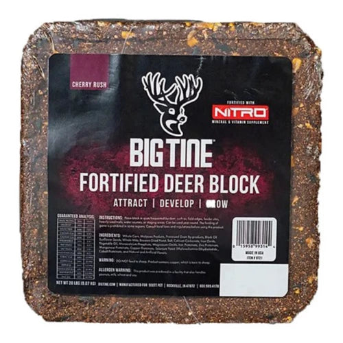 Big Tine Fortified Deer Block- 20lb