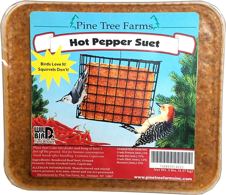Pine Tree Hot Pepper Suet Cake -3lb