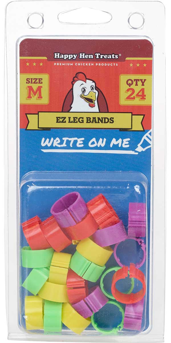 Happy Hen EZ Leg Bands- M