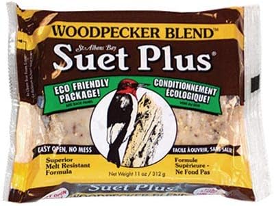 WS Woodpecker Blend Suet Cake 11 oz