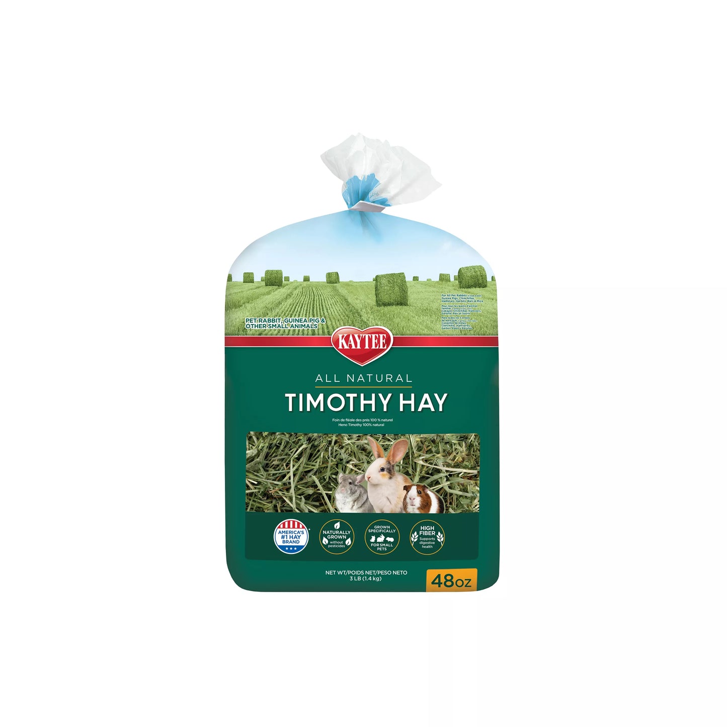 KAYTEE® All Natural Timothy Hay- 48oz