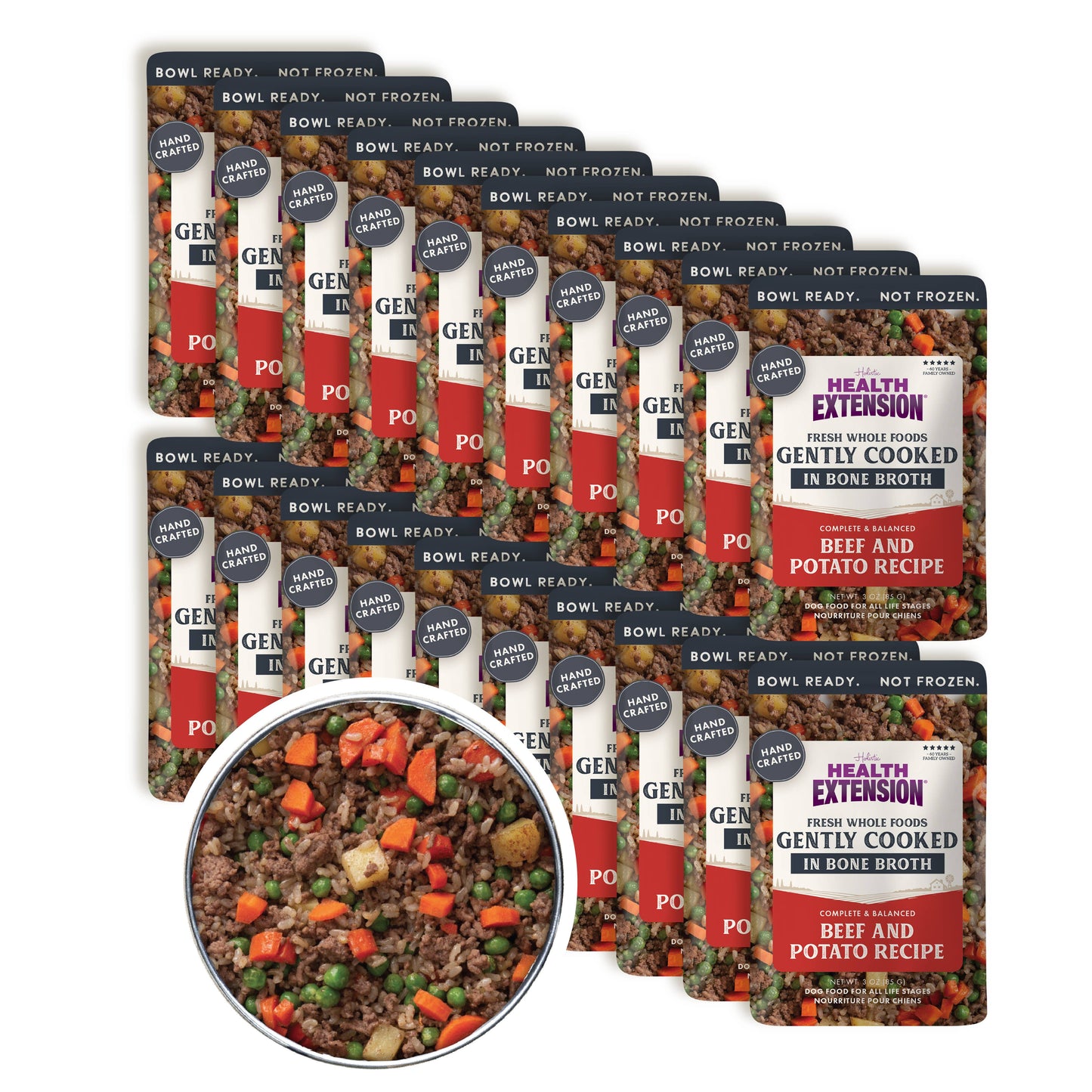 Gently Cooked Beef & Potato Recipe 9oz - Case