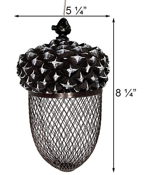 Sterling Acorn Peanut Mesh Bird Feeder