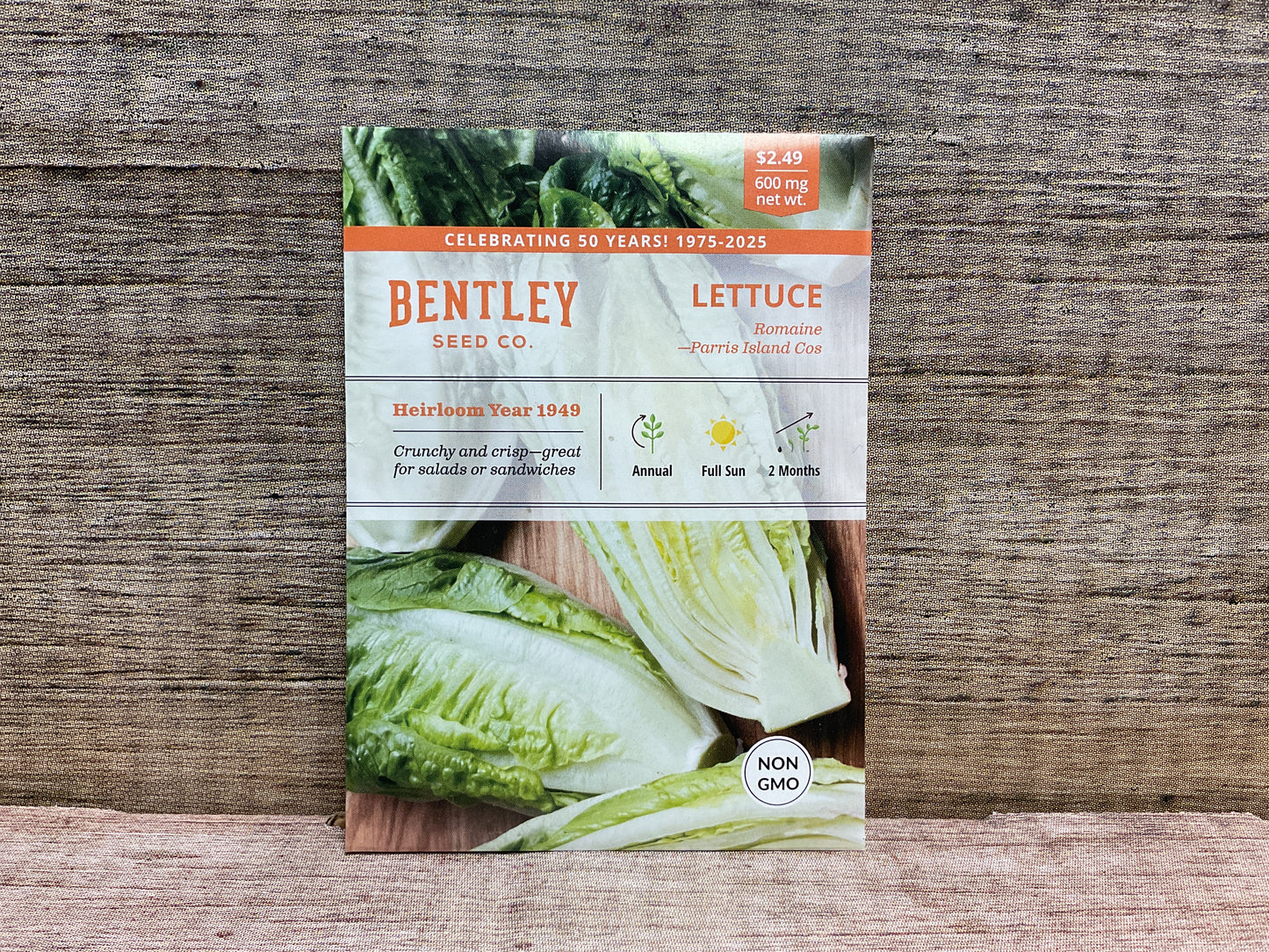 Bentley seed co. Lettuce romaine-Paris island cos