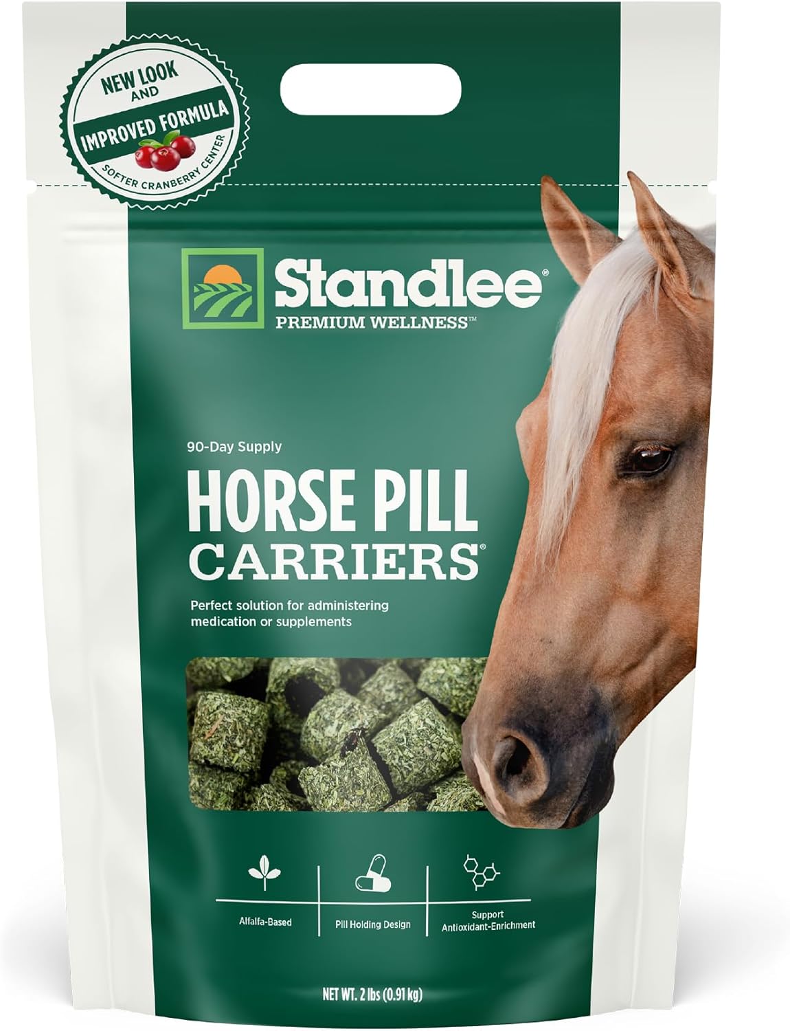 STANDLEE HORSE PILL CARRIERS -7oz
