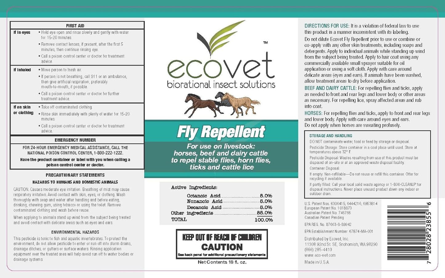 EcoVet Fly Repellent