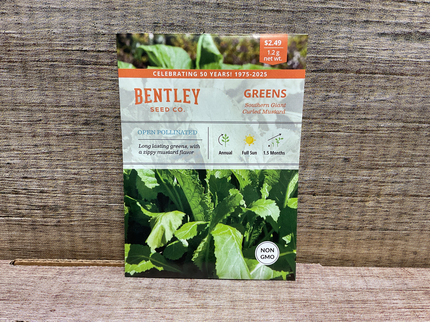 Bentley see co. Greens southern giant curled mustard