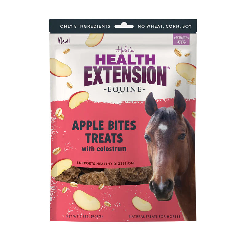 Health Extension Horse Treat Apple Bites w/Colostrum 2lb