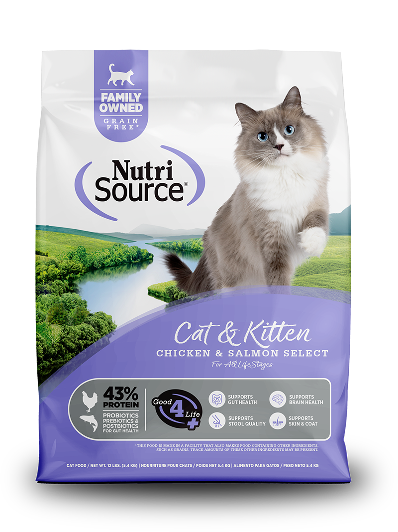 NutriSource - GF Chicken & Salmon Select Cat & Kitten Food