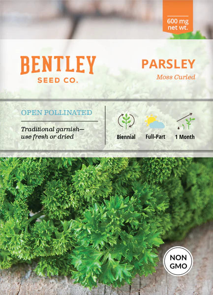 Bentley Seed Co. Parsley Moss Curled