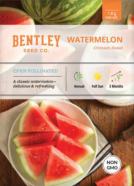 Bentley Seed Co. Watermelon Crimson Sweet