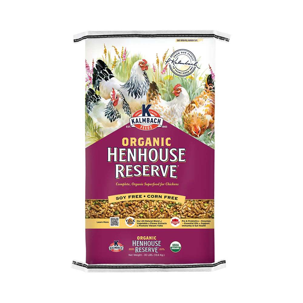 KALMBACH Organic Henhouse Reserve No Corn/No Soy -30lb