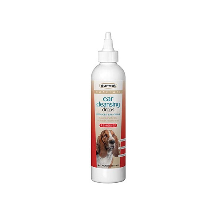 Durvet Ear Cleansing Drops - 8oz