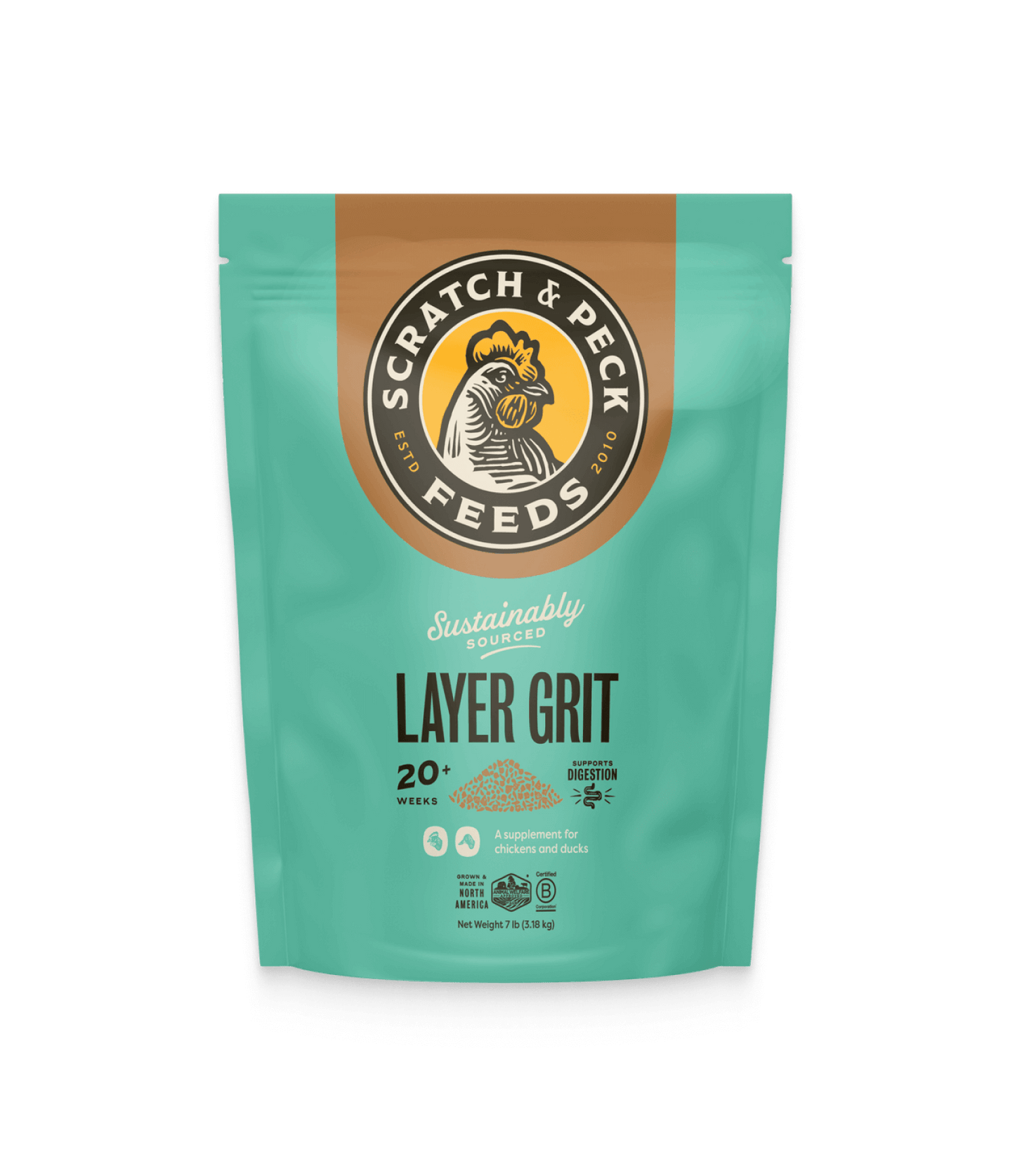 SCRATCH N PECK LAYER GRIT 7 LB