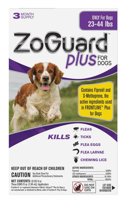 Promika ZoGuard Plus Dog 23-44lb 3/pk