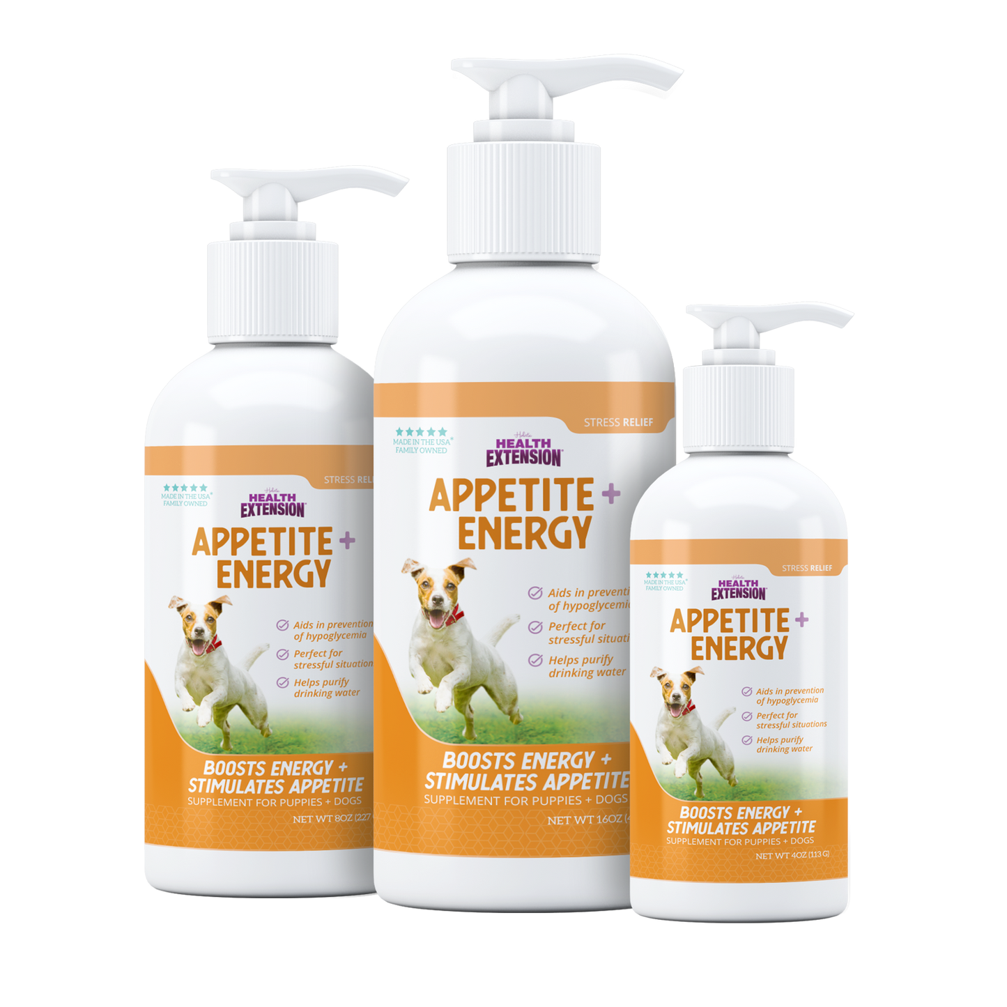 APPETITE + ENERGY Stress Relief Supplement-4oz