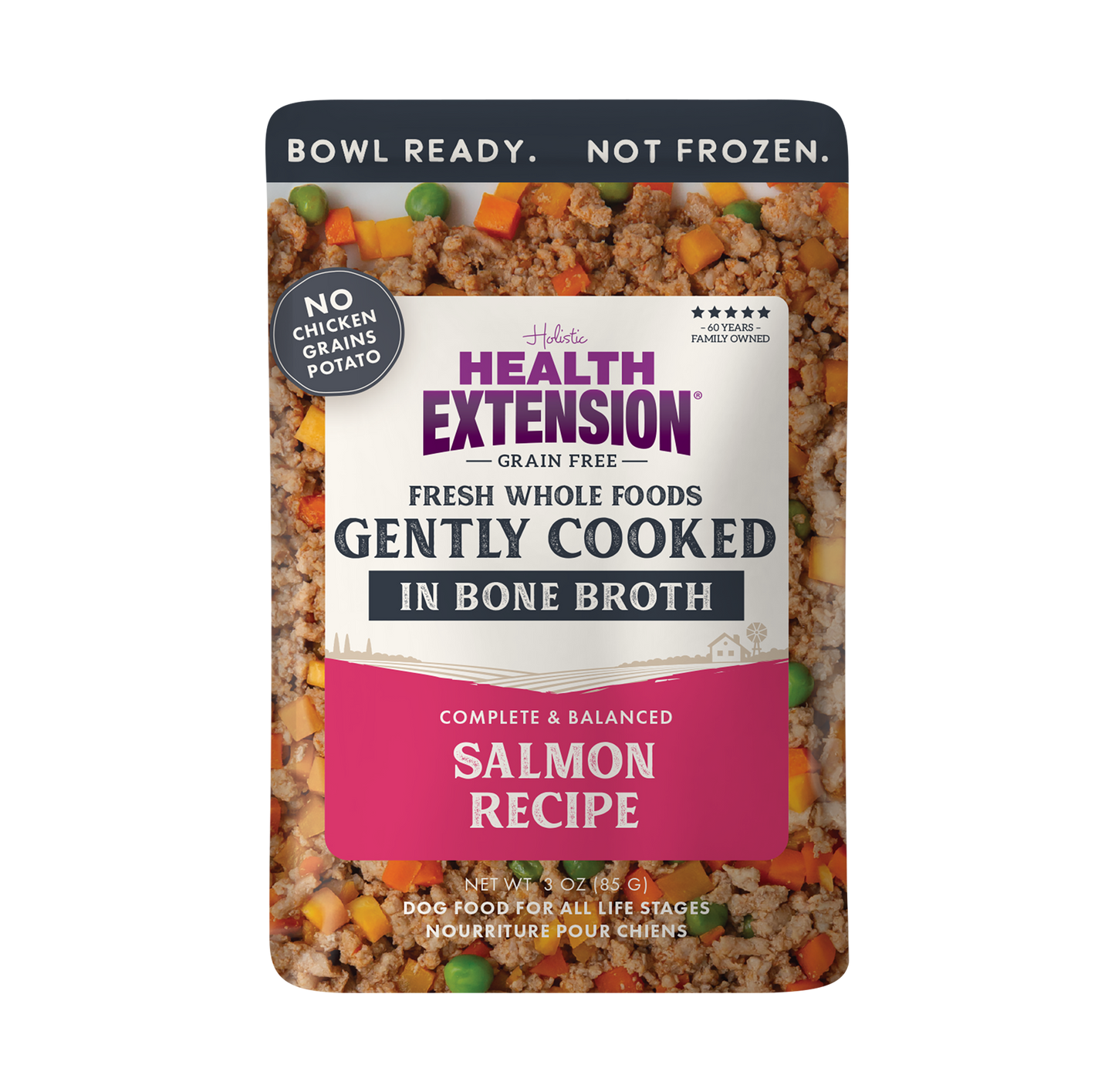 Gently Cooked Grain Free Salmon 9oz - Case