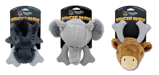 Knuckle Heads - Plush/Nylon Combo 2-in-1 Toy