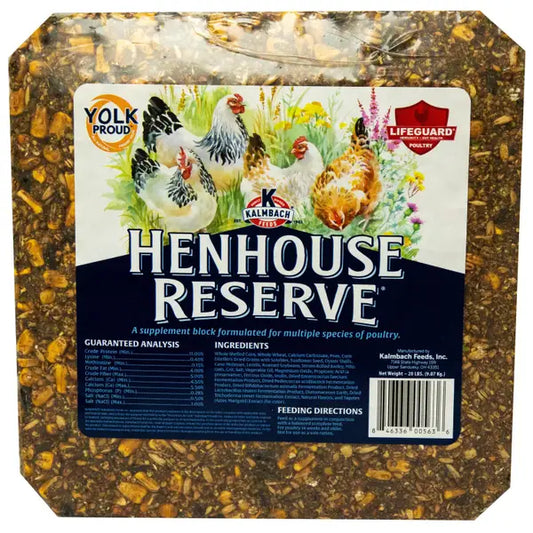 Henhouse Reserve® Supplement Treat Block for Chickens -20lb