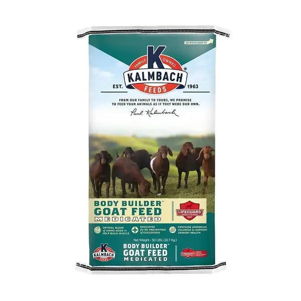 KALMBACH Body Builder® Goat Feed Pellet -50lb