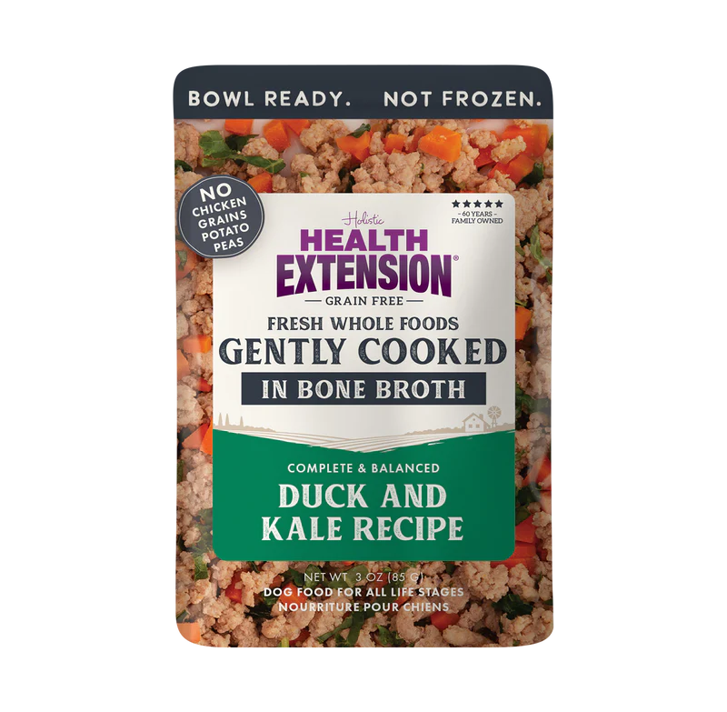 Gently Cooked Duck And Kale -3oz