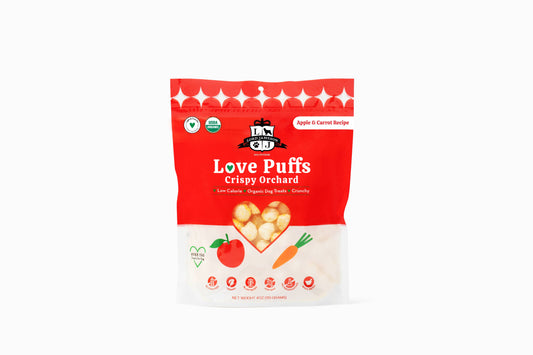 Lord Jameson Love Puffs Crispy Orchard Organic Dog Treats