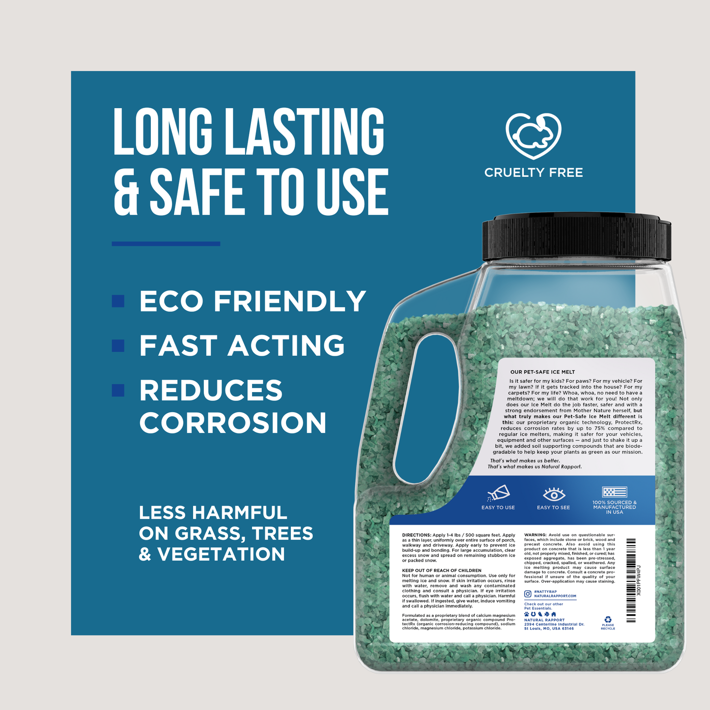 The Only Pet-Safe Ice Melt You Need -10lb