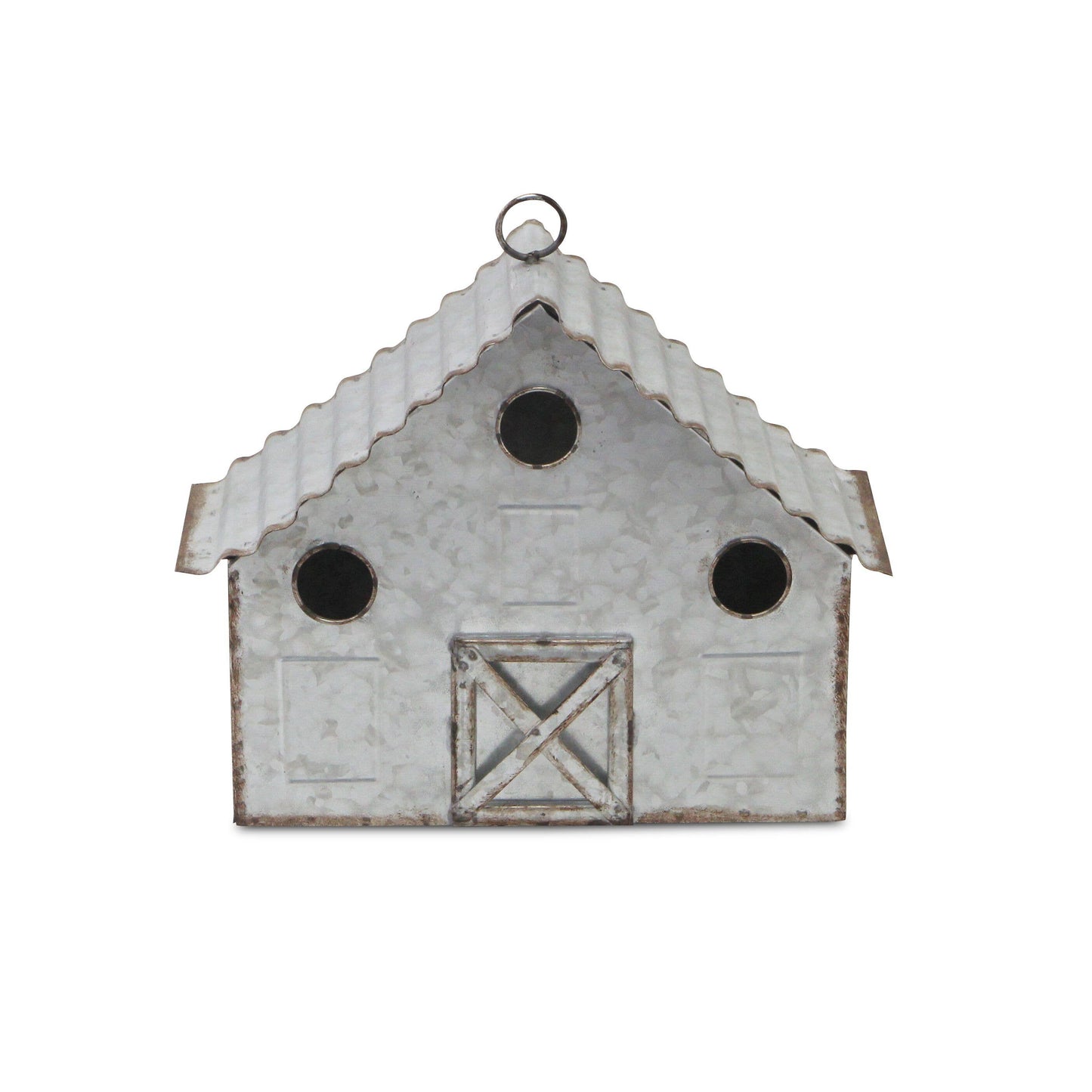 Mina Metal Hanging Birdhouse Décor - Wide
