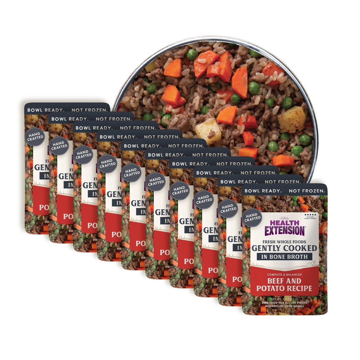 Gently Cooked Beef & Potato Recipe 9oz - Case