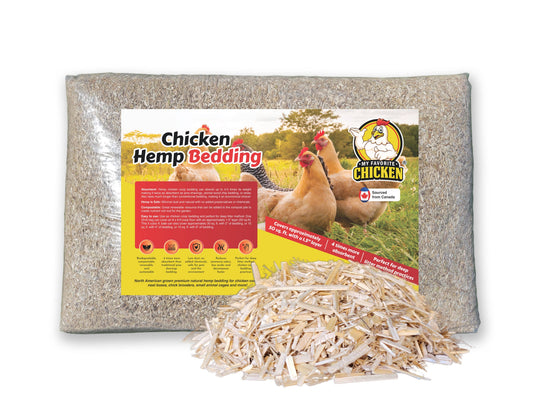 Premium Hemp Chicken Coop Bedding 5 cu ft Bale