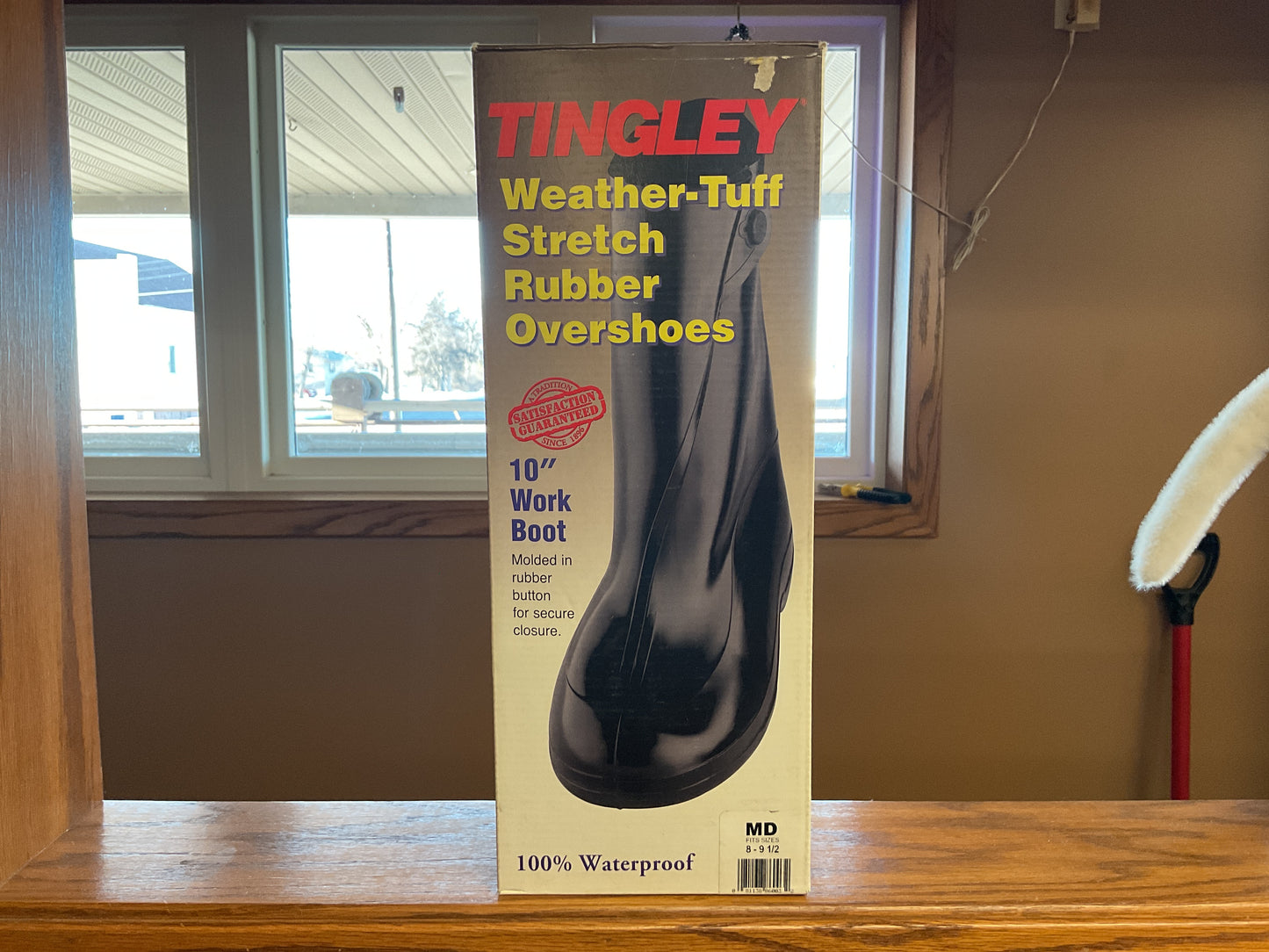 Tingley weather-tuff stretch rubber overshoes