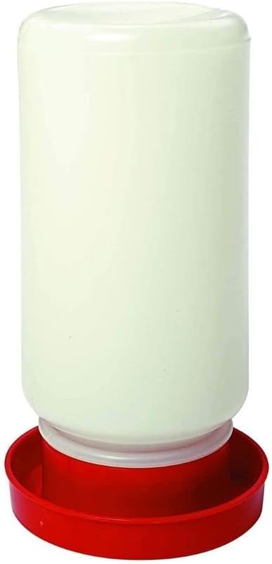Little Giant Quail Waterer Red COMBO