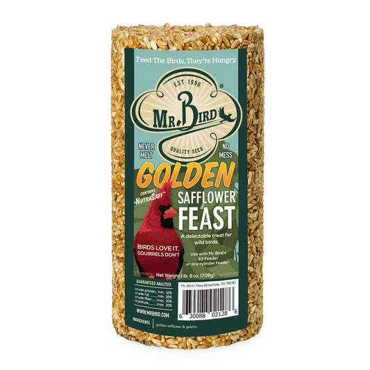 Golden Safflower Cylinder - Small