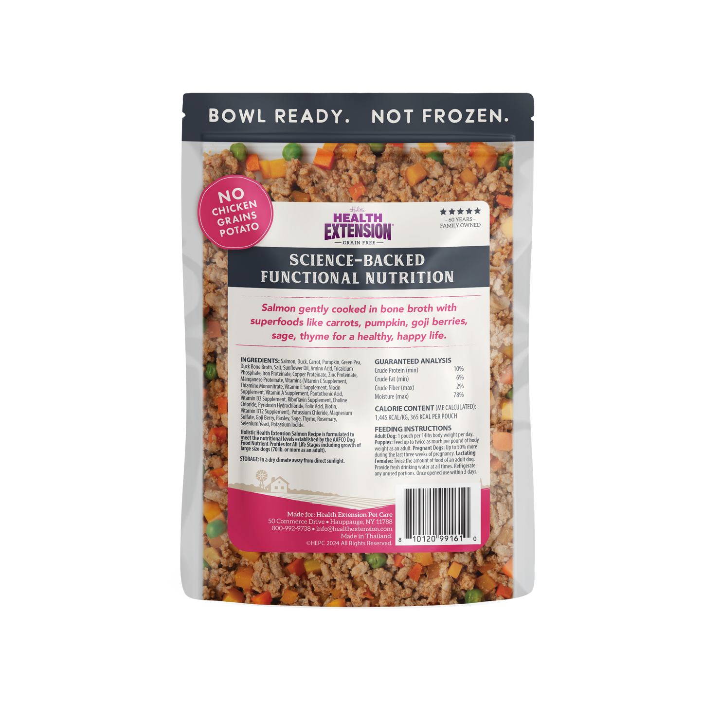 Gently Cooked Grain Free Salmon 9oz - Case