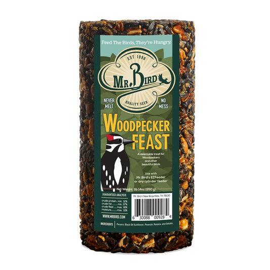Woodpecker Feast Cylinder  - Small