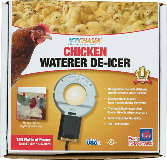 Farm Innovators Chicken Waterer De-Icer