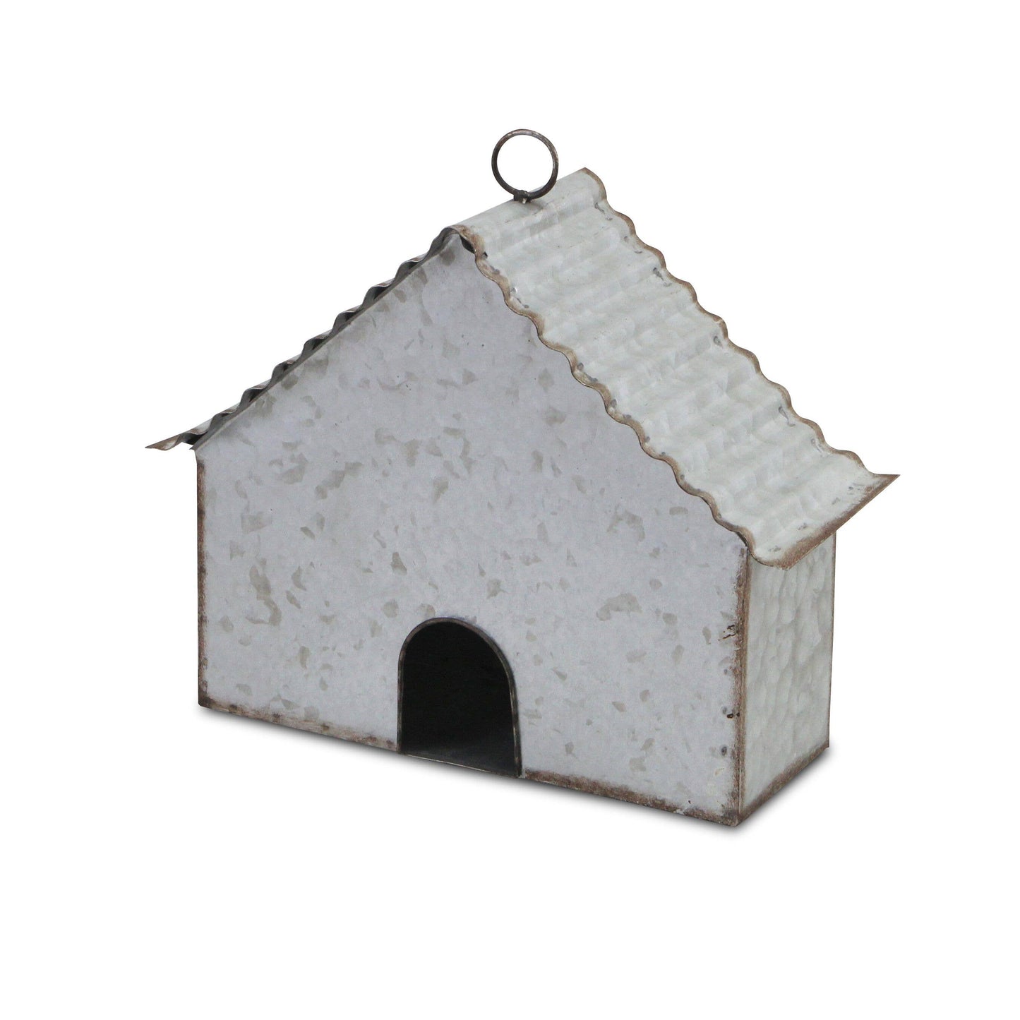 Mina Metal Hanging Birdhouse Décor - Wide