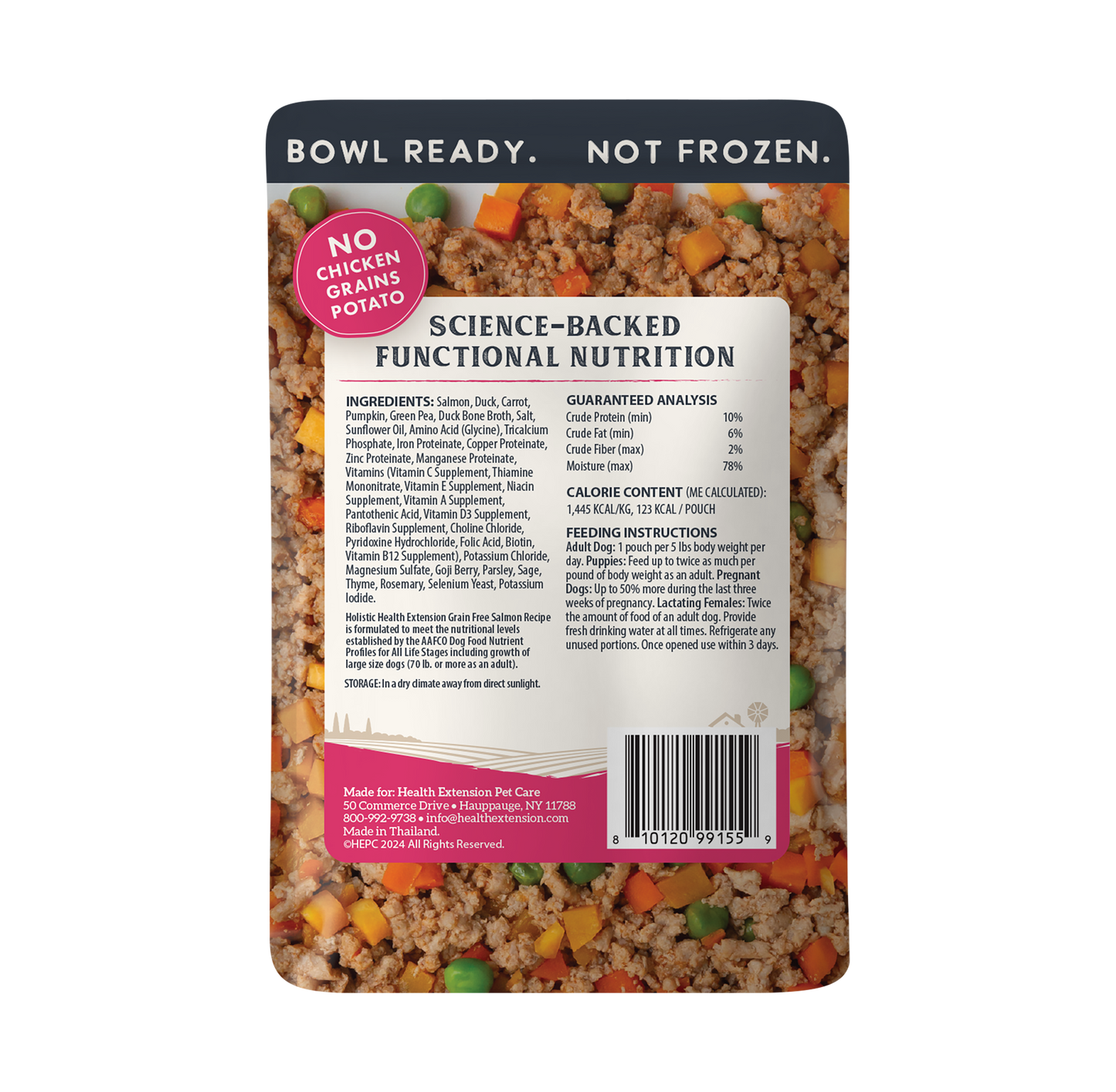 Gently Cooked Grain Free Salmon 9oz - Case