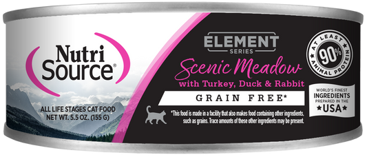 NutriSource Element Series - GF Scenic Meadow Canned Cat Food