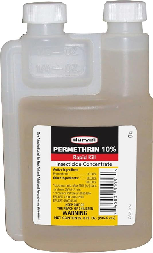 Permethrin 10% Insecticide Conc 16oz. Durvet