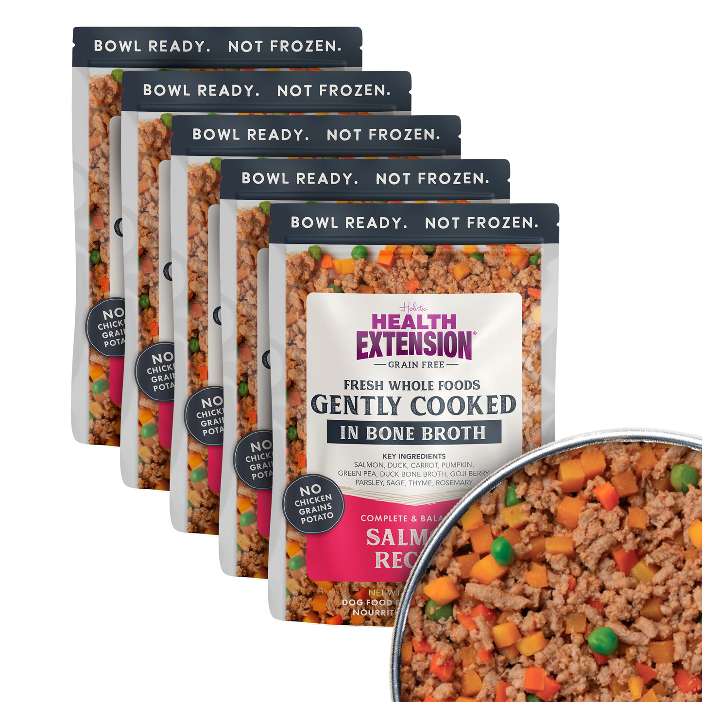 Gently Cooked Grain Free Salmon 9oz - Case
