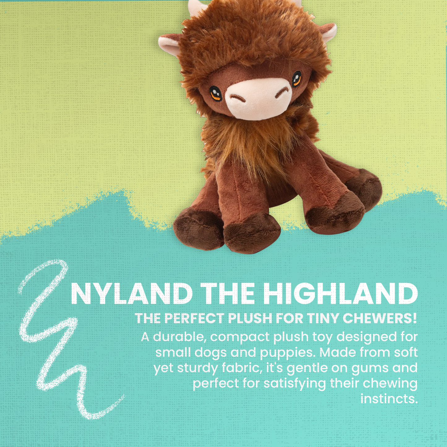 Nyland the Highland Dog Toy