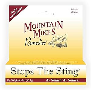 MOUNTAIN MIKE'S REMEDIES - Stop the Sting