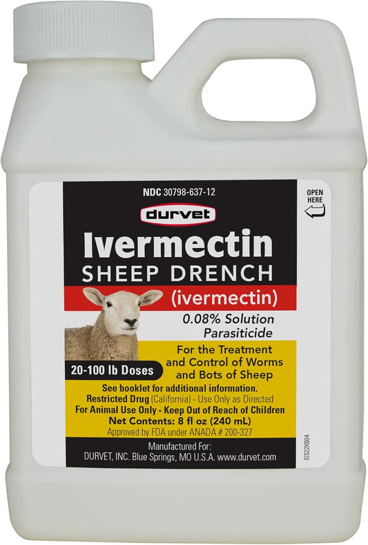 Durvet Ivermectin Sheep Drench- 8oz