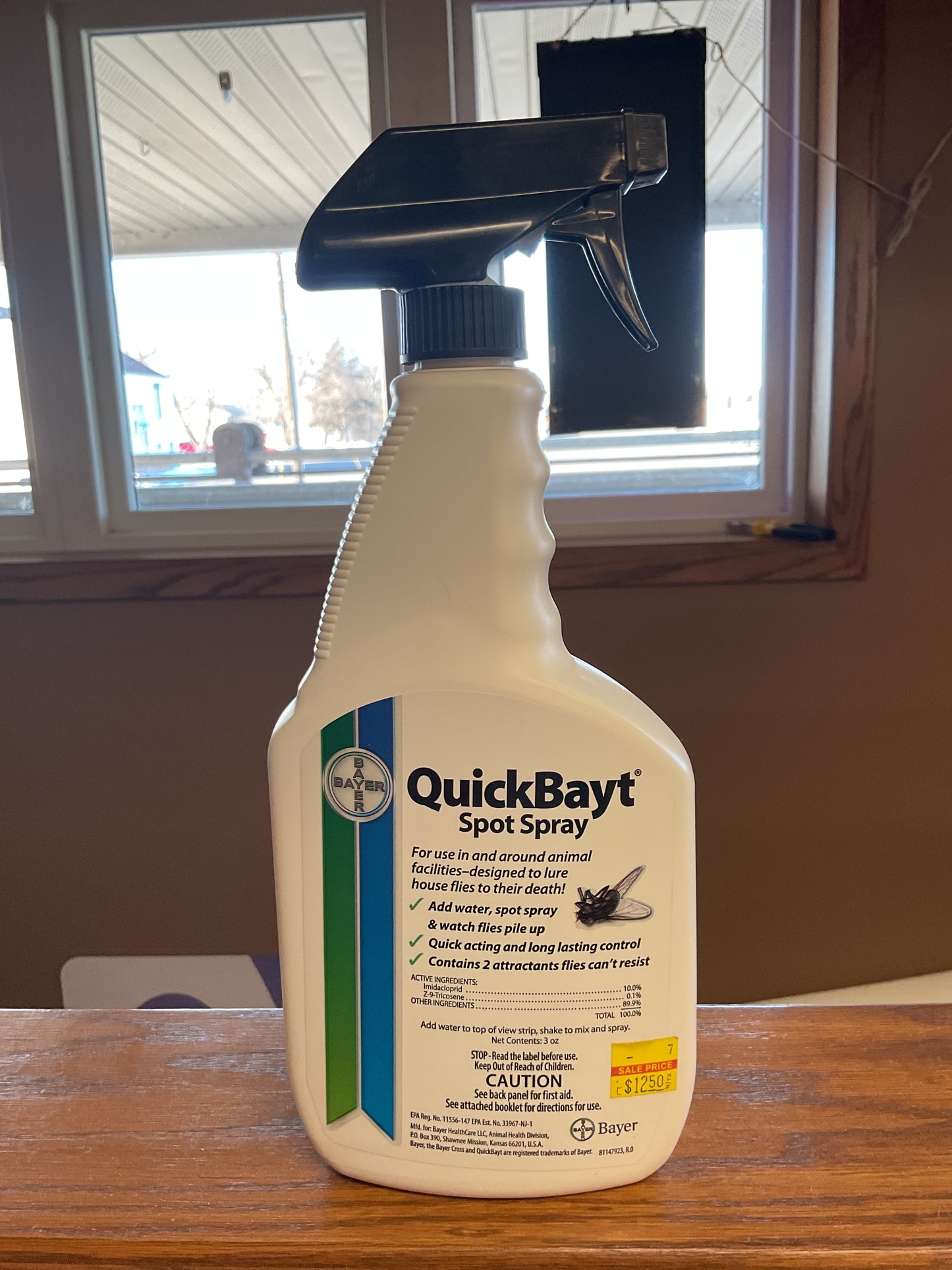 Bayer quickbayt spot spray