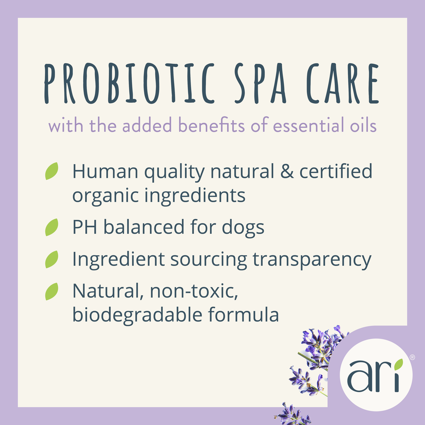 ARI Probiotic Sensitive Skin Shampoo