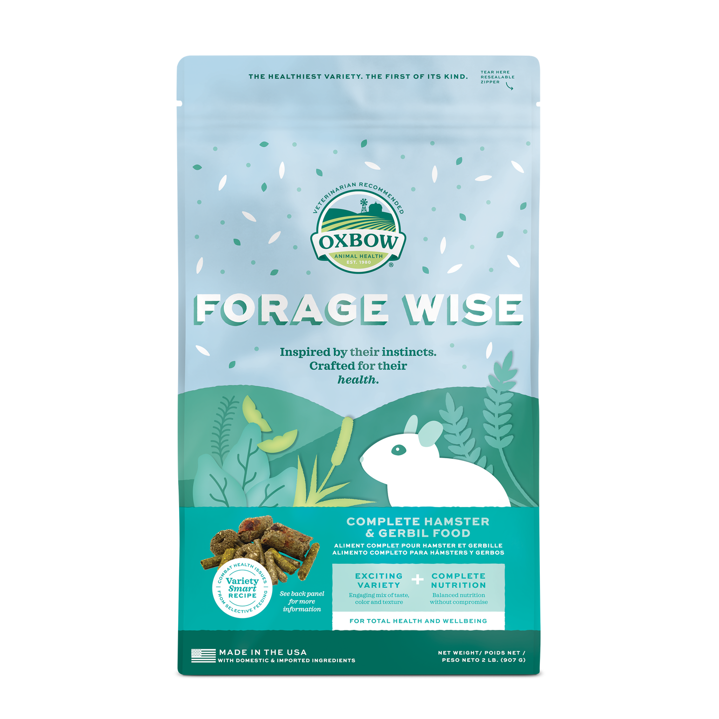 Oxbow Forage Wise Hamster and Gerbil