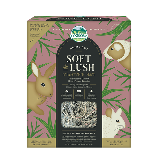 Oxbow Soft & Lush Timothy Hay 40oz