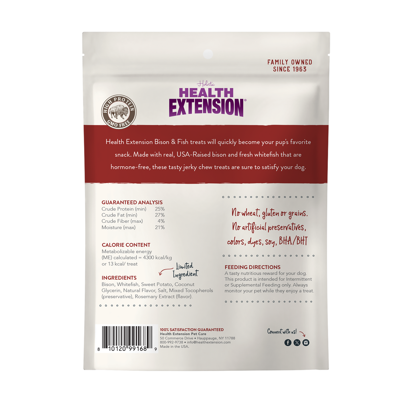 Bison & Fish Jerky