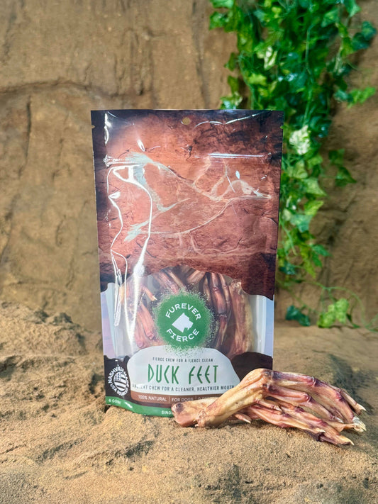 Duck Feet Bag of 6 Dog Chew - Natural Single Ingredient